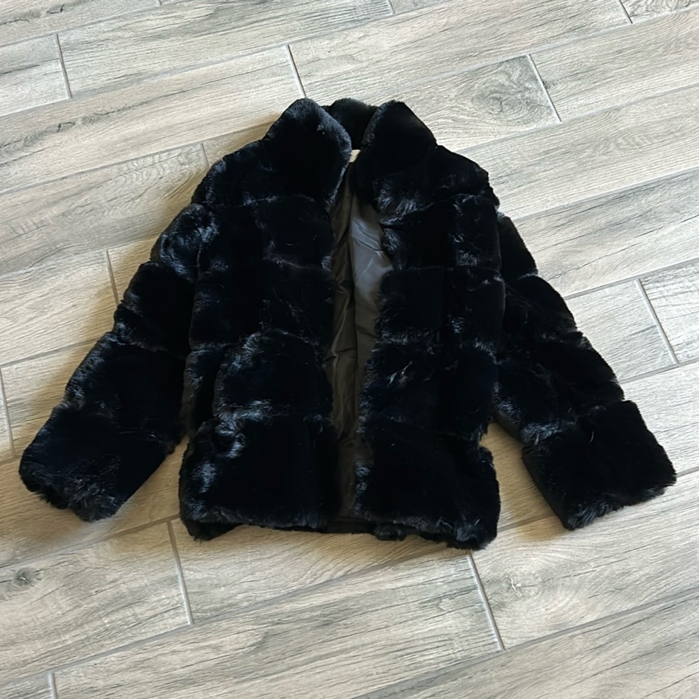 Twenty fall faux fur jacket